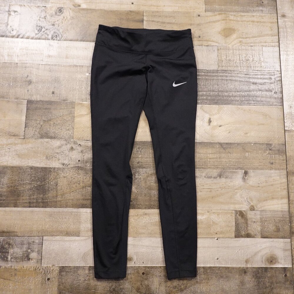 Nike‎ Power Epic Run Tights Women’s Small Black 28” Inseam 938664-010